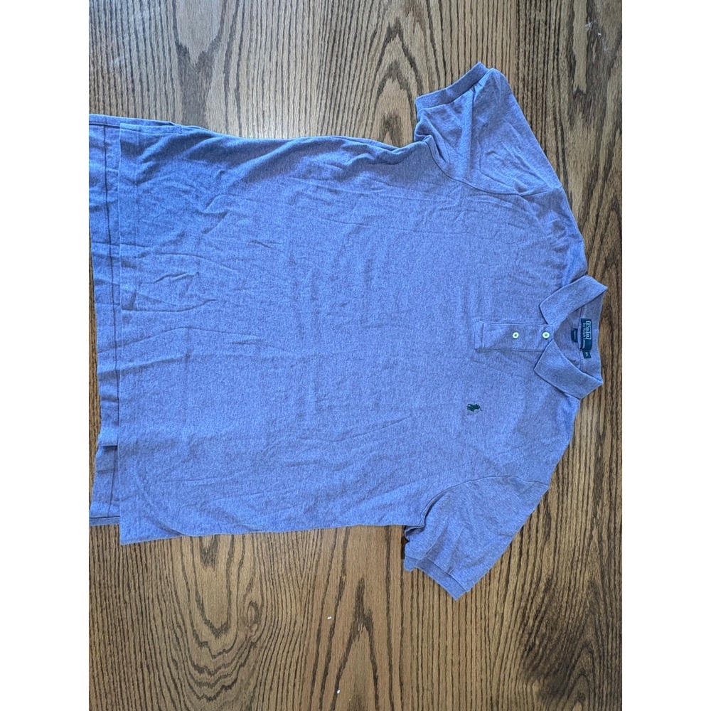 Polo Ralph Lauren Mens XL Purple Heather Short Sleeve Cotton Pony Polo Shirt